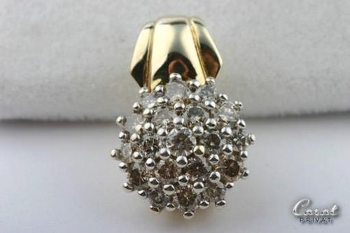 Brillant diamant anhänger - brillant,