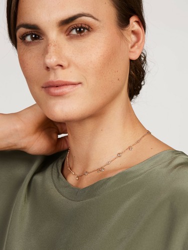 Diamanten kette collier - kette,