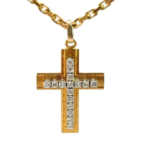 Collier 750 gelbgold mit - collier,