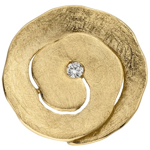 Anhänger 585 diamant - ,