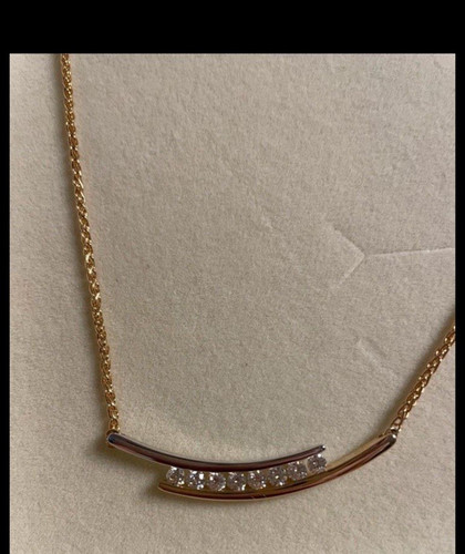585 gelbgold collier halskette - gelbgold,