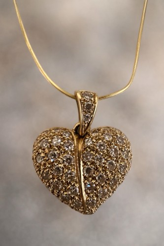 Anhänger 585er gold mit - anhänger,