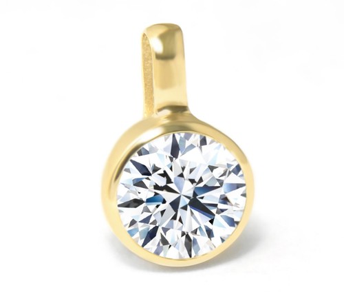 Diamant gold anhänger 585 - gold,