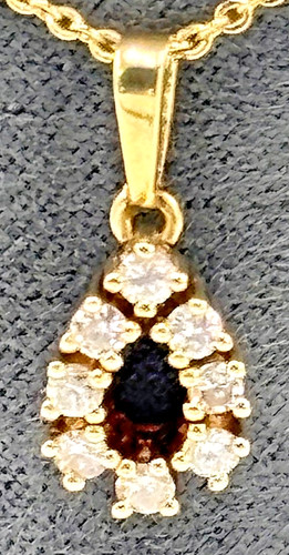 Brillant anhänger 14k - 14k, /