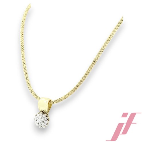 Collier mit anhänger - collier,