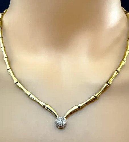 18k gelbgold über - 18k,