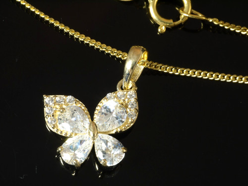 585 goldkette mit kleinem - goldkette,