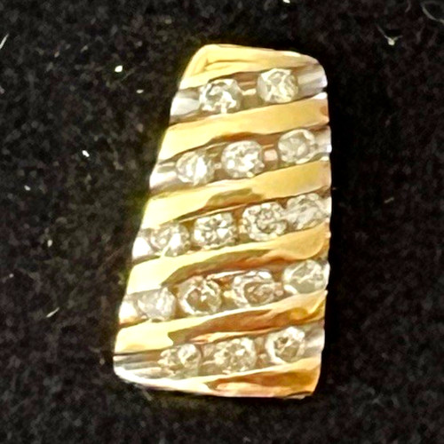 Brillantanhänger 585 gelbgold - 585,