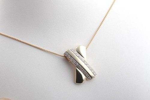 Kette collier anhänger 585 - kette, er