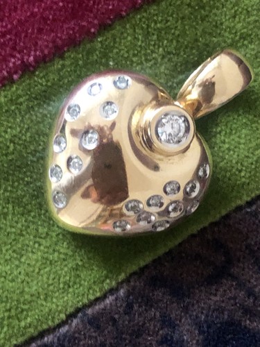 Anhänger brillant 585 mit - anhänger,